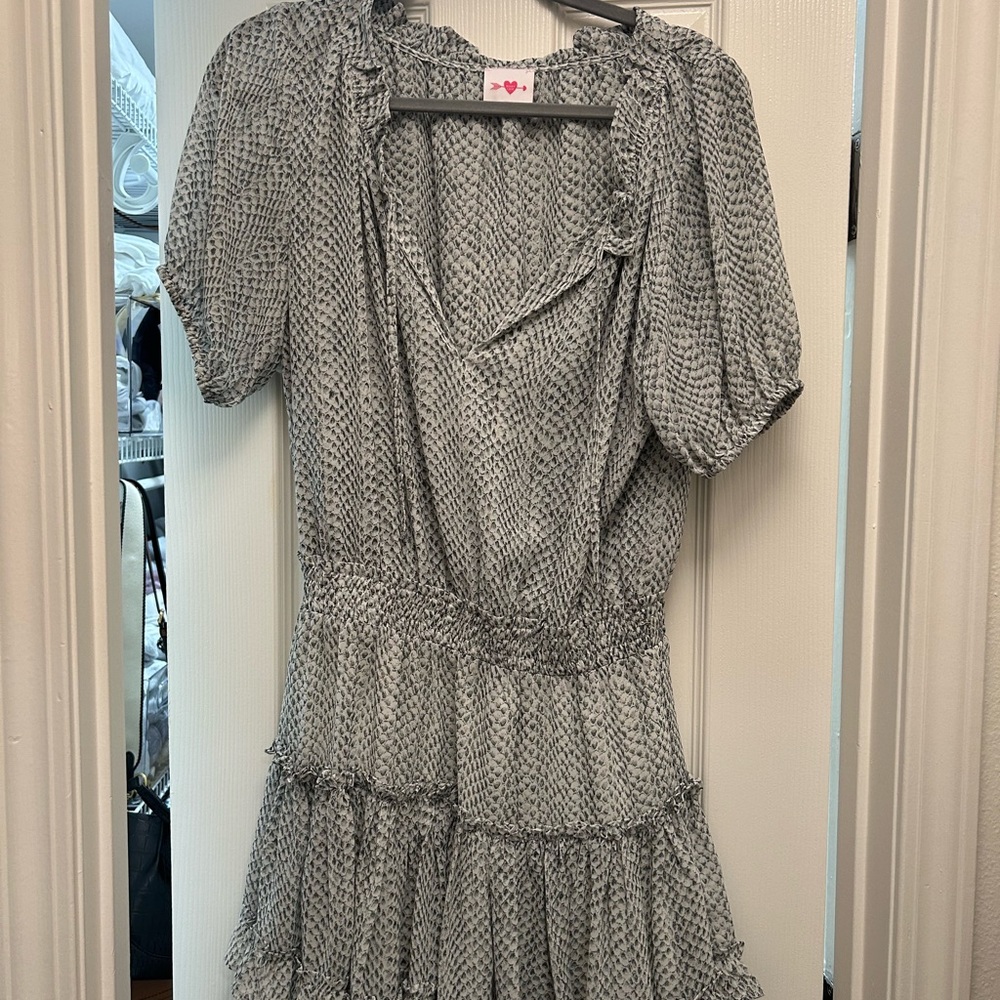 Buddy Love Black and White Mini Dress